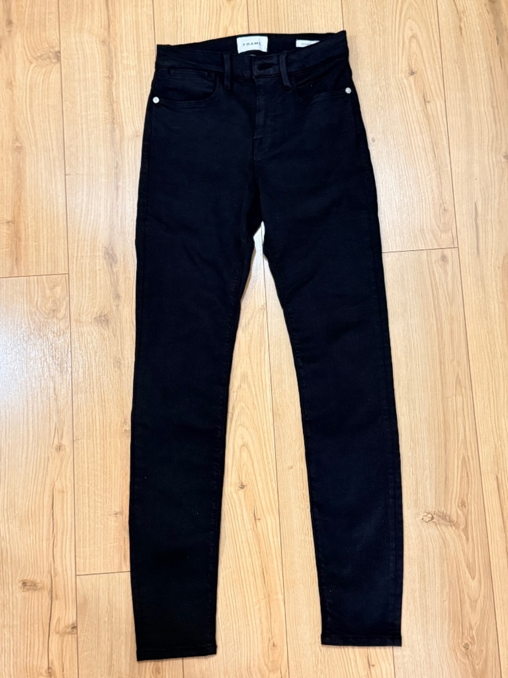 FRAME Le High Skinny Jeans, Film Noir